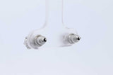 0.66cttw Diamond Stud Earrings In 18k White Gold 1 Gram Eb0726worde