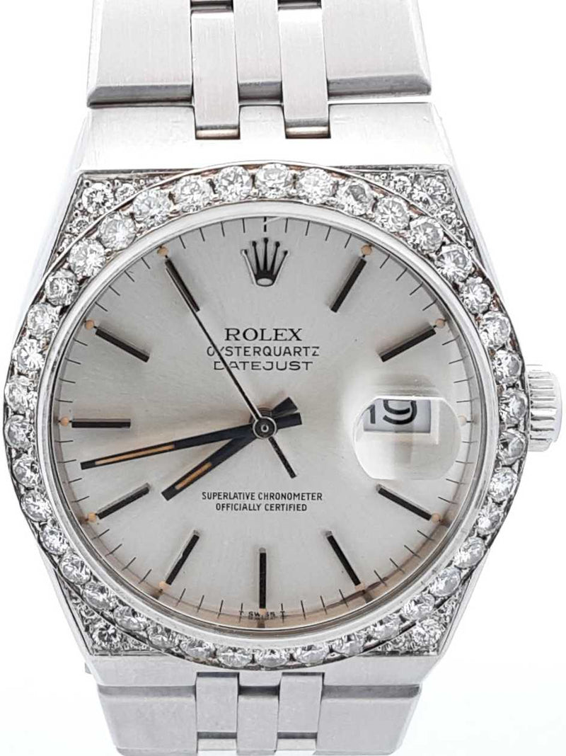 Rolex Oysterquartz Datejust Quartz 36mm Watch Fw0525pzxzdu
