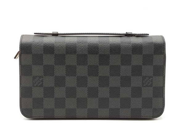 Louis Vuitton Zippy Xl Wallet In Damier Graphite Fw1025rzxdu