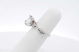 1.7ctw Princess Cut Diamond Ring 14k White Gold 3.7 Grams Size 4.5 Eb0926wxxzsa