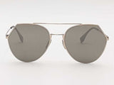 Fendi Ff0194 Silver Sunglasses With Case Aa0626ezsa