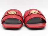 Versace Sandal H.25 Vitello Red Size 40 Aa0926lzxsa