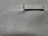 Hermes Alfred 35 Graphite Gray Taurillon Clemence Messenger Bag Do0725oxzxde