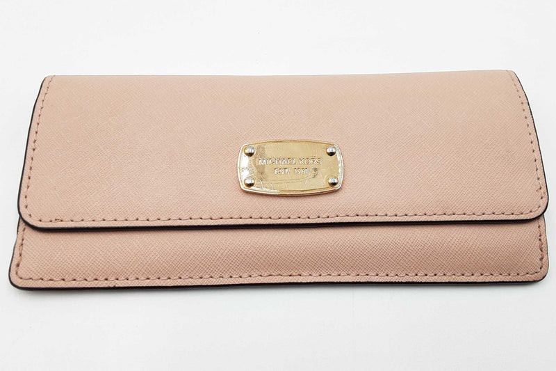 Michael Kors Pink Jet Set Travel Wallet Eb0624lrdu