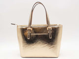 Michael Kors Gold Jet Set Gold Handbag Aa0625orsa