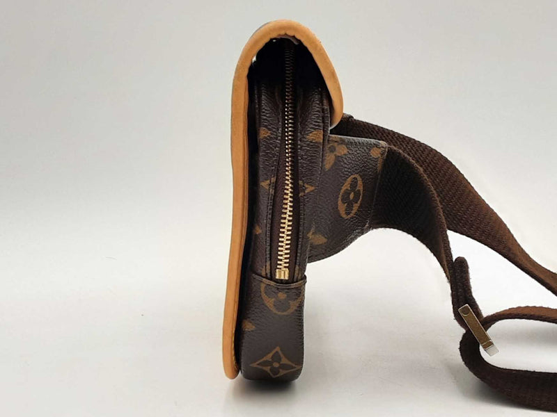 Louis Vuitton Monogram Bosphore Bum Bag Brown Aa0425eicsa