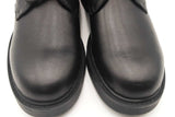 Gucci Black Leather Double G Ankle Boots With Quilted Strap Size 40 Eb0326lrxsa