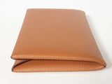 Hermes Calvi Gold Epsom Bifold Snap Card Holder Do1225lrxde