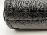 Marc Jacobs The Duffle Black Leather Shoulder Bag Fw1224crsa