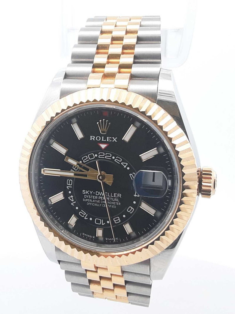 Rolex Sky Dweller Rolesor Jubilee Automatic 42mm Watch Fw0425lwzxzdu