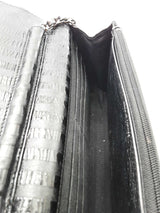 Chanel Aged Striped Leather Reissue Wallet On A Chain Eb0626lpxzde
