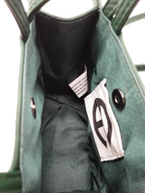 Telfar Mini Faux Green Leather Shopping Tote Bag Eb0526wrde