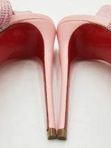 Christian Louboutin Cheminene 120 Sock Booties In Pink Size 8.5 Fw0826lxzdu