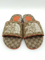Gucci X The North Face Gg Canvas Slides Uk Size 12 Eb0926lorsa