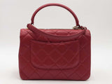 Chanel Trendy Cc Lambskin Red Handbag Aa0426oczxsa