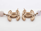 Chanel Faux Pearl, Strass, & Multi-stone Gold-tone Drop Earrings Fw0526lcrdu