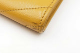 Yves Saint Laurent Grain De Poudre Chevron Quilted Wristlet Clutch Eb0726pxzdu