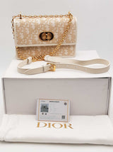 Christian Dior Oblique Jacquard Miss Caro Mini Shoulder Bag Eb0926lxxzsa