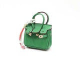 Mini Luxury Bag Charm In Green Fw0825idu