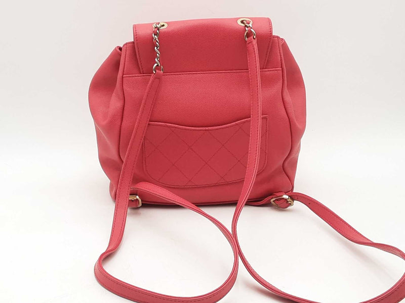 Chanel Business Affinity Backpack Fuchsia Aa1025crzsa