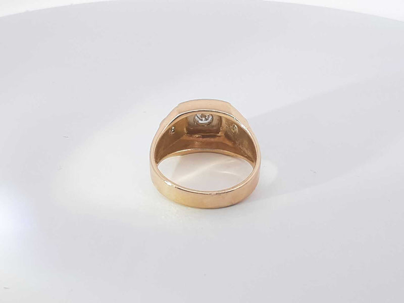 .30ctw Diamonds 14k Yellow Gold 8.3 Grams Ring Size 9.5 Sd0725oizsa