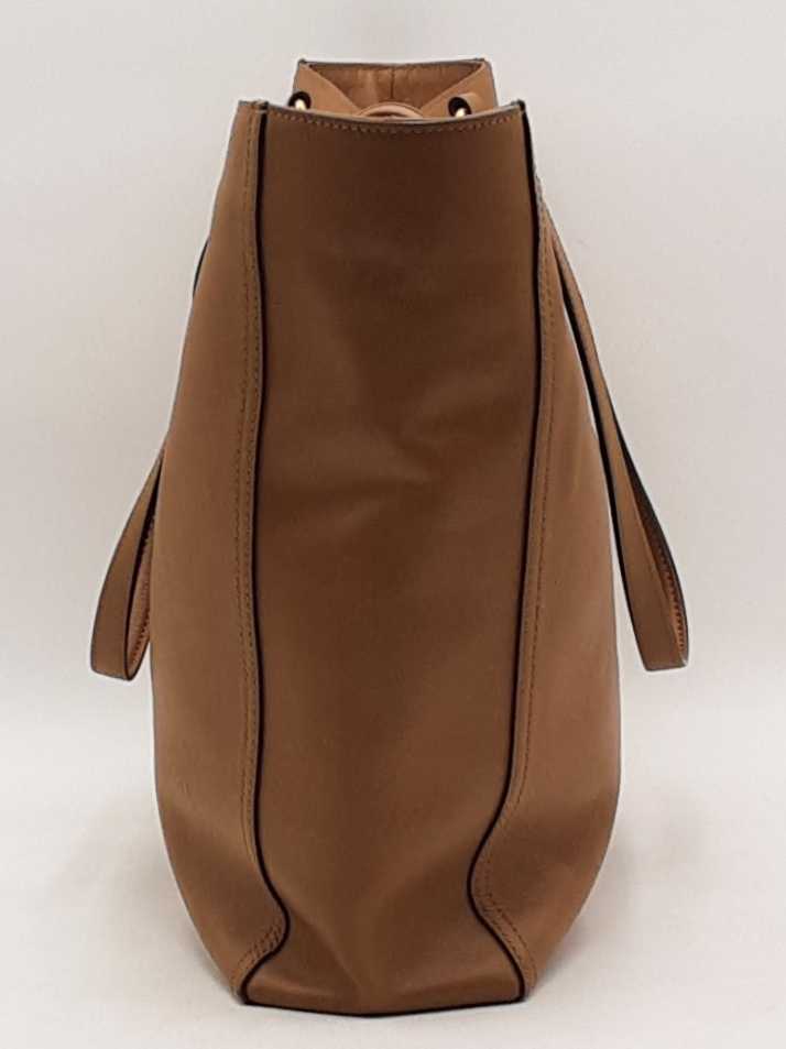 Gucci Gg Stripe Tote Brown Handbag Aa1125rxzsa