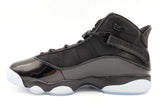 Nike Air Jordan 6 Rings 'Black Ice' Sneakers Size 10 322992-011 Eb0726ixsa