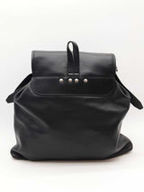 Yves Saint Laurent Black Leather Backpack Shoulder Bag Eb0626llxzde