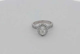 1.52cttw Diamond Ring In 14k White Gold 5.3 Grams Size 7.75 Eb1026lxxzsa
