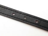Hermes Gold Brown Noir Black Leather Reversible Thin Belt Size 70 Do1025wxzde