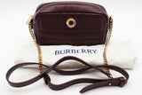 Burberry Bordeaux Quilted Leather Crossbody Bag Eb0826wrxde