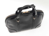 Gucci Nice Dome Satchel In Black Microguccissima Patent Leather Fw0126woxdu