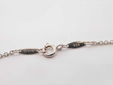Tiffany & Co. Gift Box Padlock Charm In 925 Silver 17.2 Gram 18 Inch Fw1026lrxdu