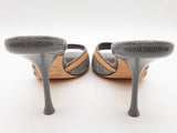 Louis Vuitton 6 Am Mule Gray Monogram Denim Heels Size Eu 40 Do0725wxzde