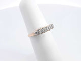 0.25 Cttw Diamond & 14k Yellow Gold Anniversary Ring 1.9g Size 5.5 Fw0126llrdu