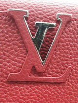 Louis Vuitton Capucines Rubis Red Leather Handbag Do0824lexzde