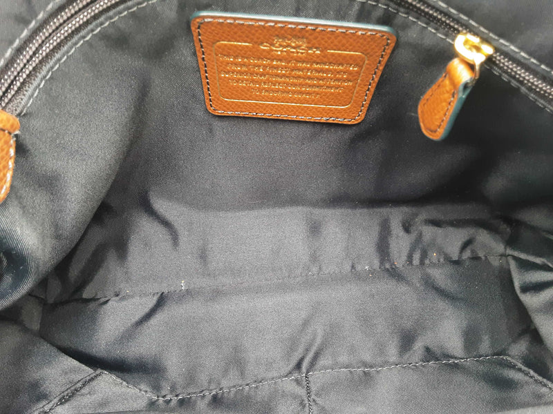 Coach Sawyer Blue Canvas Crossbody Bag Sd09252wzsa