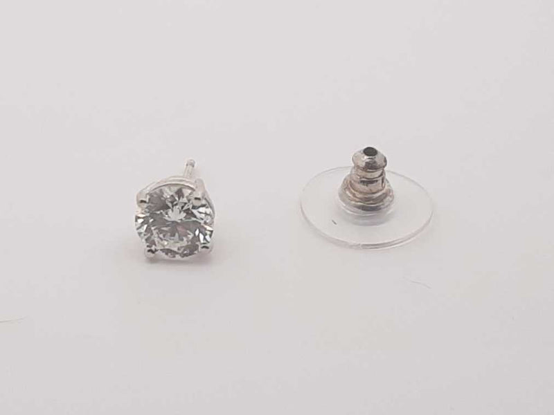 1.03ctw Diamond 14k White Gold Single Stud Earring 0.7 Grams Sd0525lozxsa