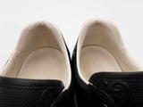 Gucci Ace Sneakers In Gg-embossed Perforated Black Leather Size 10.5 Fw0626lordu