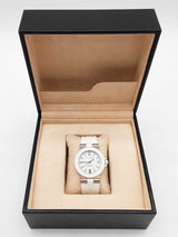 Bvlgari Dg35sv Diagono 35 White Dial Steel Case Automatic Watch Do0624lexzde