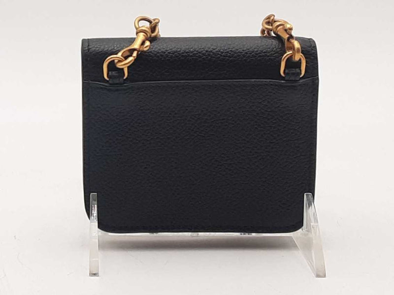 Balenciaga Cash Mini Wallet On Chain Black Wallet Aa0525loxsa