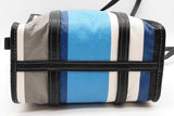 Balenciaga Striped Leather Bazar Shopper Tote Bag Eb0526wxzde