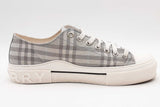 Burberry Grey Check Sneakers Size 45 Eb0626lxzsa