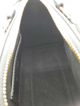 Louis Vuitton Monogram Black Leather Speedy Bandouliere 20 Eb0526oxxzde