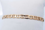 14k Yellow Gold Mariner Link Bracelet 7.1 Grams 7 Inch Eb0426pirde