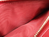 Salvatore Ferragamo Gancini Red Leather Continental Wallet Do0725lxzde