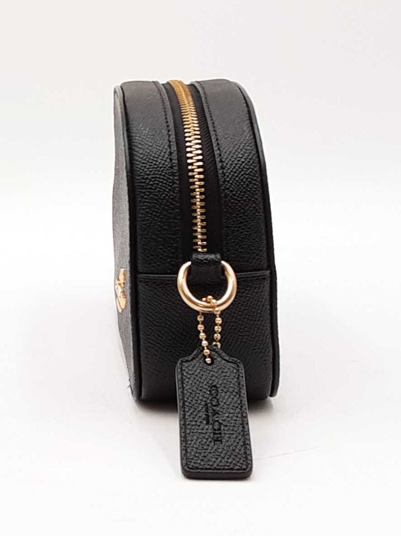 Coach Mini Serena Crossbody Bag In Black Pebble Leather Fw0725wzdu