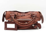 Balenciaga Motocross Giant 21 Brown Purse / Handbag