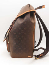 Louis Vuitton Monogram Montsouris Gm Brown Backpack Aa0925ozxzsa