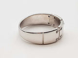 0.12 Cttw Natural Diamonds 14k White Gold 6.3g Ring Size 8 Do0326wwxde